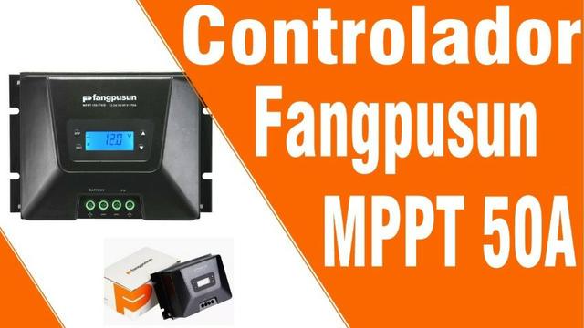 Controlador de carga MPPT p/ Painel placa enegia solar