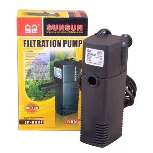 Filtro Interno Sunsun Jp-033f 600l/h C/chafariz Aquario 110v