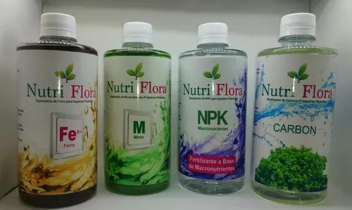 Nutri Flora Carbon+ferro+npk+micro P/ Aquarios Plantados