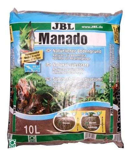 Substrato Fértil Jbl Manado 10 Litros P/ Aquários