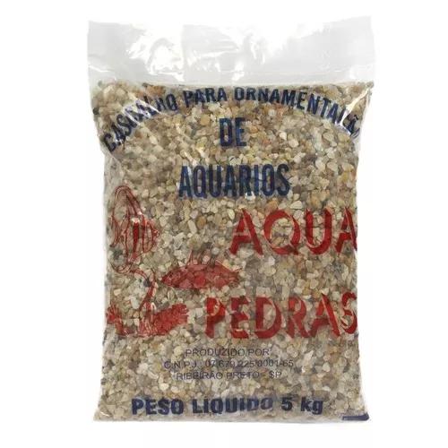 Substrato Para Aquários Aqua Pedras Cascalho De Rio Nº02