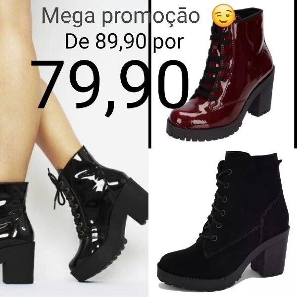 botas tratorada verniz e carmuça