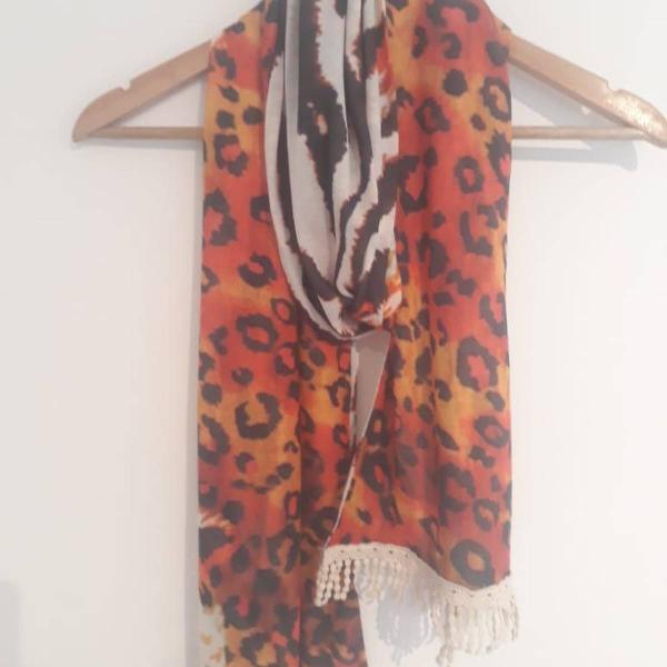 cachecol animal print