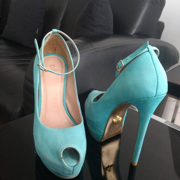 my shoes azul turquesa