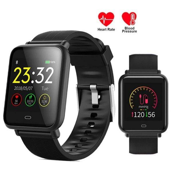 relógio inteligente smartwatch q9 pressão pulso +2