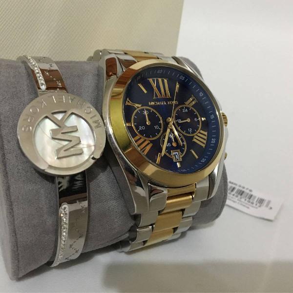 relógio michael kors com bracelete!