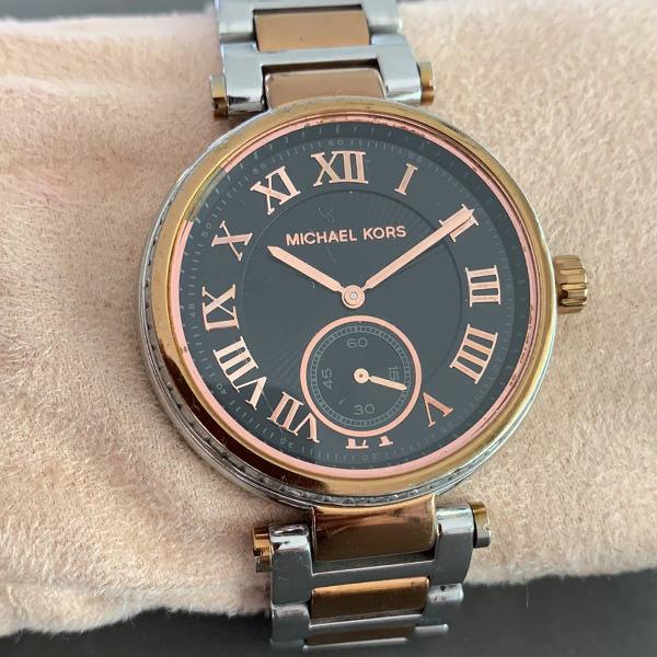 relogio bicolor michael kors