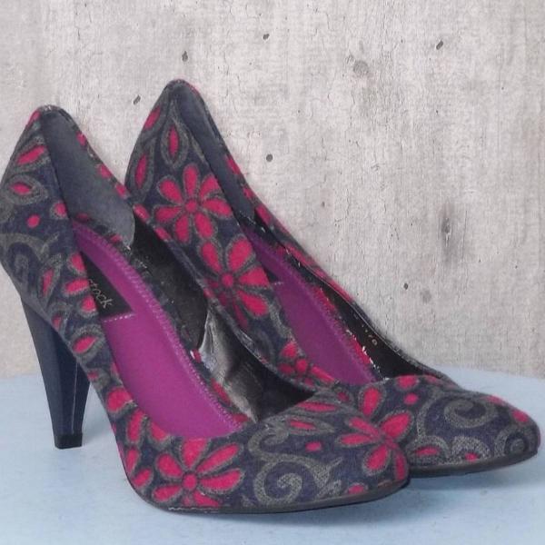 scarpin estampado