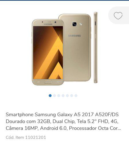 Celular Samsung Galaxy A5-2017
