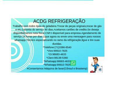 Conserto de freezers em Salvador BA ACDG Refrigeração