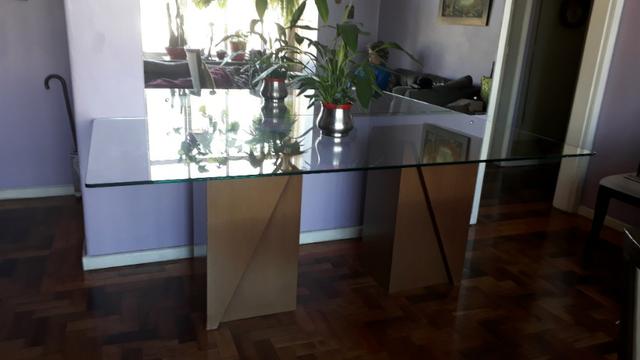 Mesa de vidro temperado