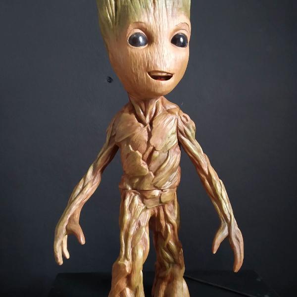 baby groot de 50cm marvel guardiões da galáxia