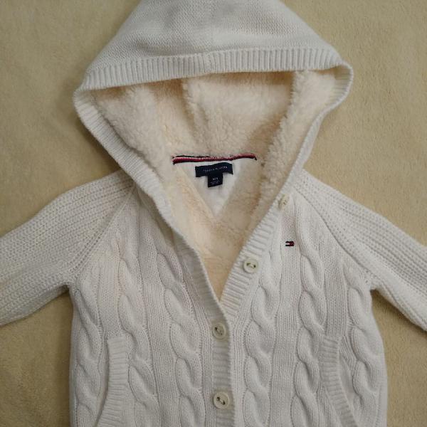 casaco infantil tommy hilfiger tricot original