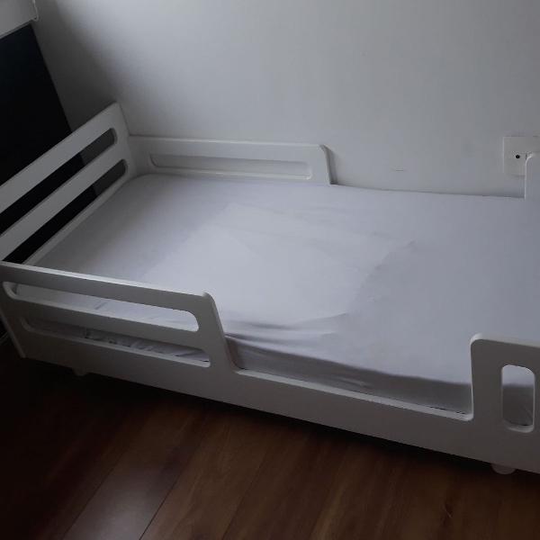 mini cama com colchão