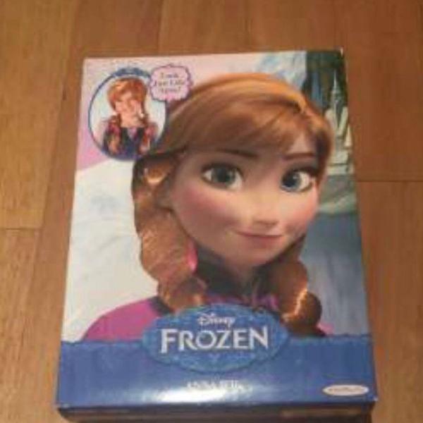 peruca infantil desenho frozen , personagem princesa ana,