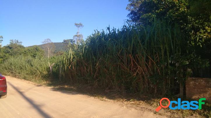 Terreno com 260m², a 200m do asfalto Florianópolis Rio