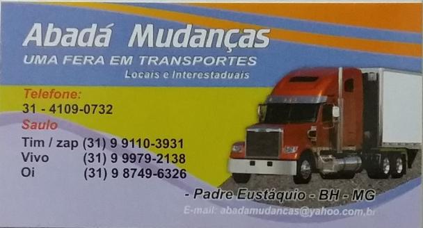 ABADA MUDANÇAS (transporte de mudancas para todo o Brasil)