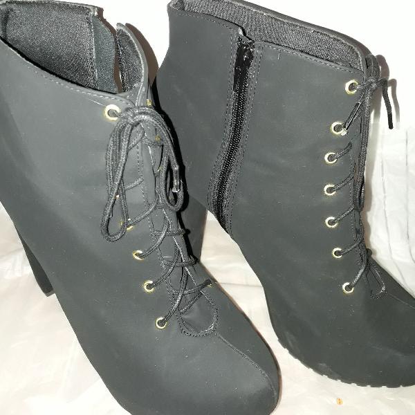 Ankle Boot meia pata DM