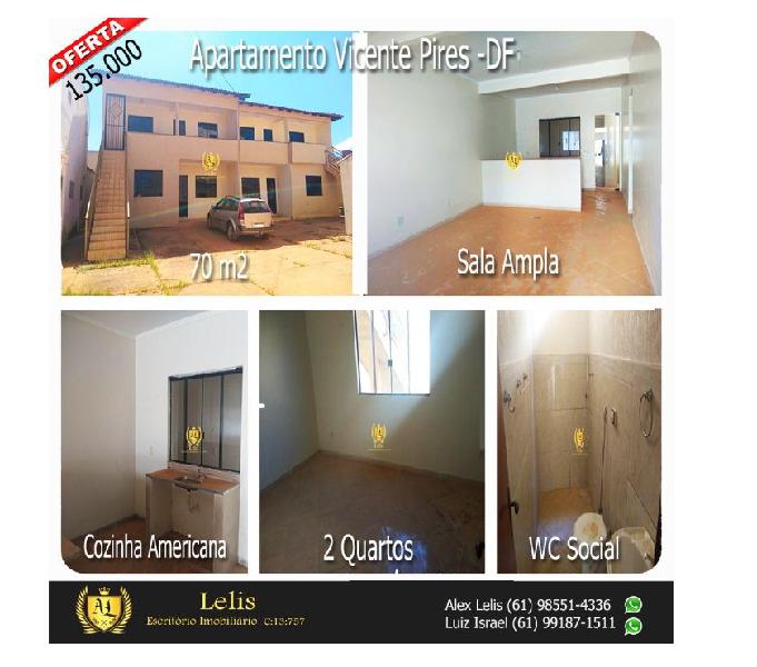 Apartamento à venda em Vicente Pires, DF - Oportunidade !!!