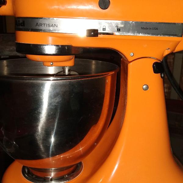 BATEDEIRA STAND MIXER KITCHEN AID ARTISAN TANGERINE 110 V