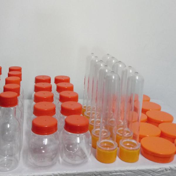 Embalagens para festa kit laranja 40 unid. baleirinhos