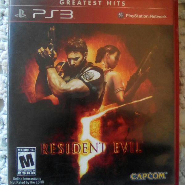 Jogo Resident Evil 5 para PS3