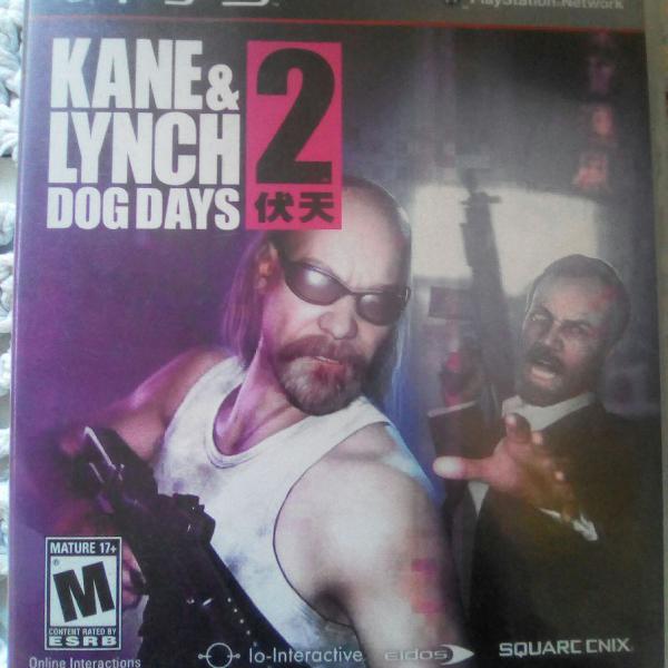 Kane &amp; Lynch Dog day 2 Jogo para PS3