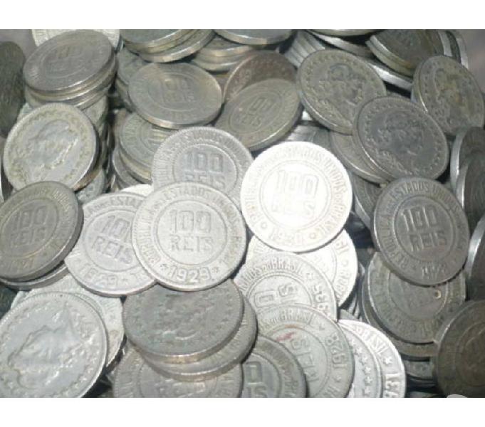 MOEDAS ANTIGAS A R$30 CADA QUILO. GRANDES ESTOQUES