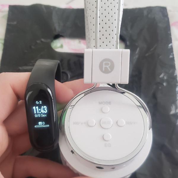 Mi band 3 + headphone