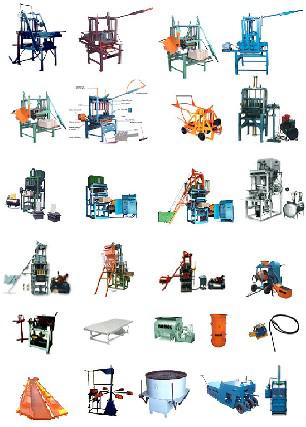 Máquinas e equipamentos para construção