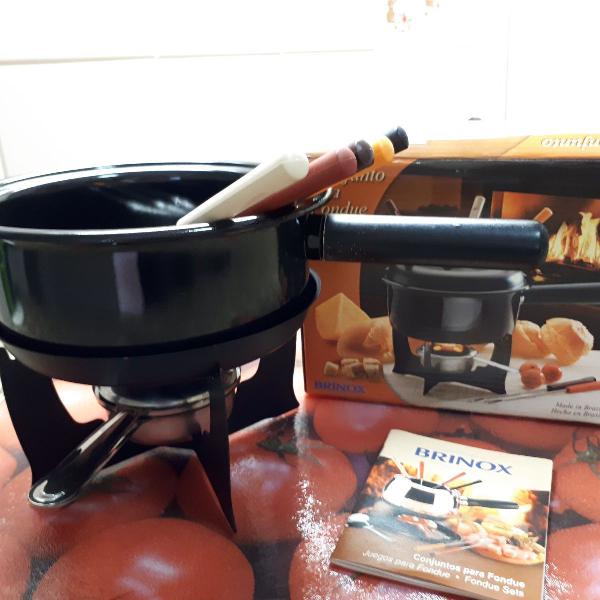 aparelho de fondue brinox 10 peças