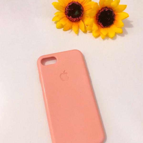 case silicone iphone 7/8 rosinha bebe