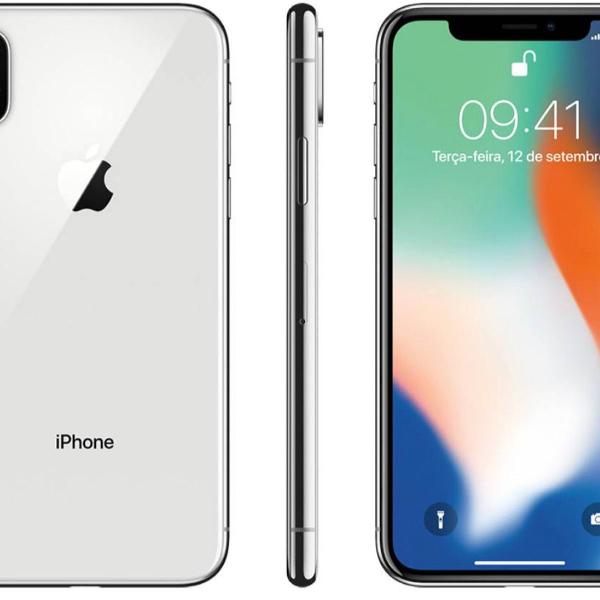 iphone x 256 gb branco novo