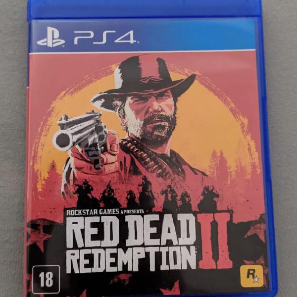 jogo red dead redemption II ps4