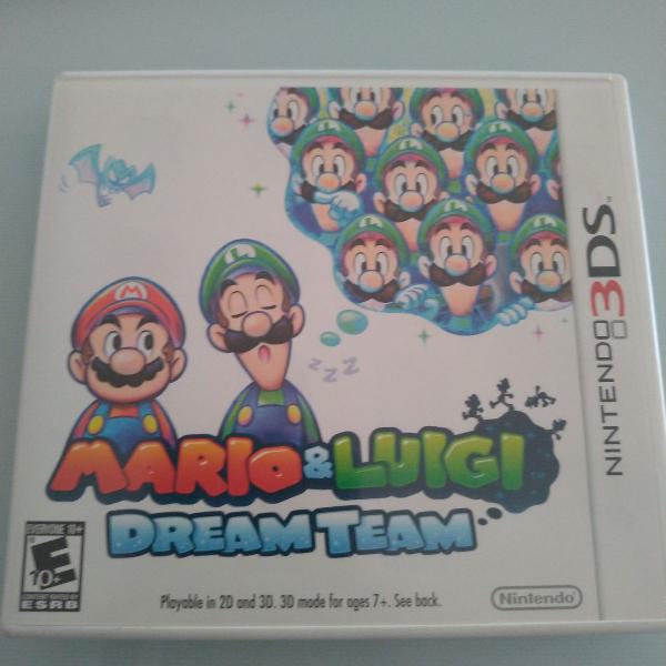 mario &amp; luigi dream team