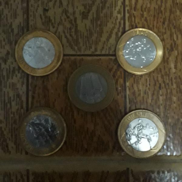 moedas olimpiadas no brasil