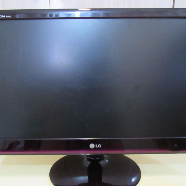 monitor lg lcd led flatron 23 widescreen e2350v full hd