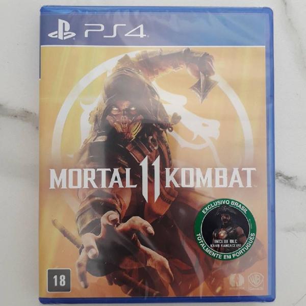 mortal kombat 11 midia fisica novo em folha