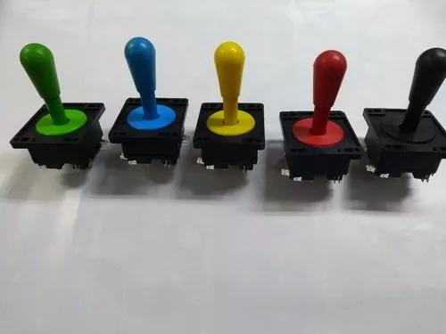 2 Comando Joystick Manete Afliperama Com Micro