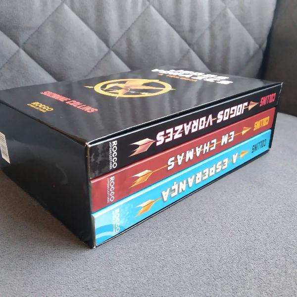Box trilogia Jogos Vorazes
