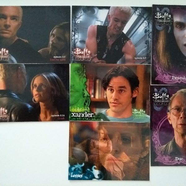 Cards colecionáveis Buffy, a caça vampiros 5a temporada