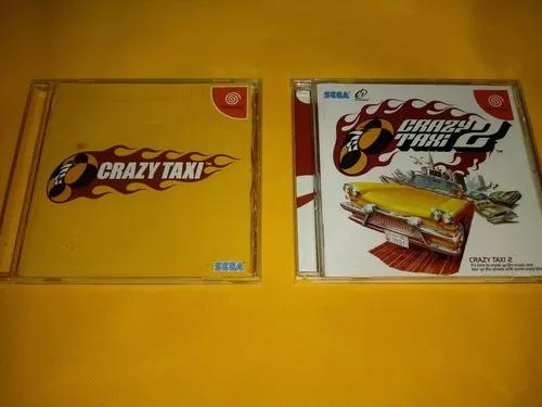 Crazy Taxi 1 E 2 Originais De Dreamcast