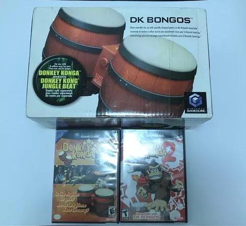 Dk Bongos Com 2 Jogos Game Cube