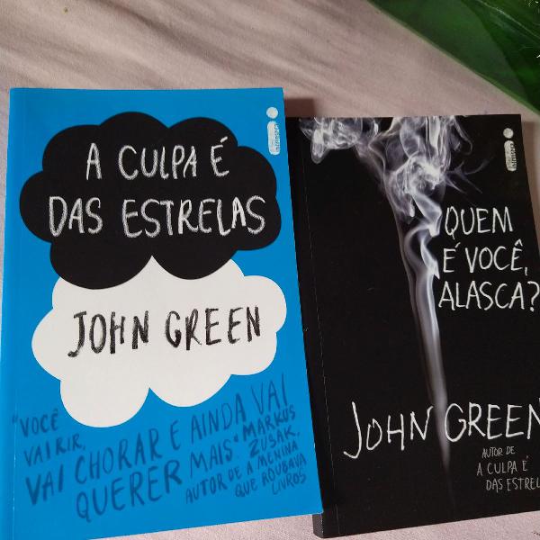 Dois livros do John Green
