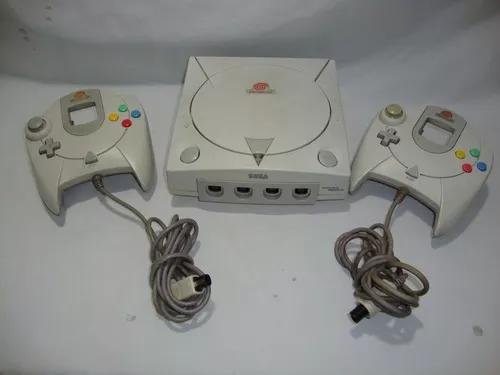 Dreamcast Video Game + 2 Controles ***não Funciona***