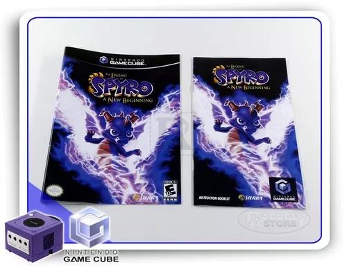 Encarte E Manual Spyro A New Beginning Original Gamecube