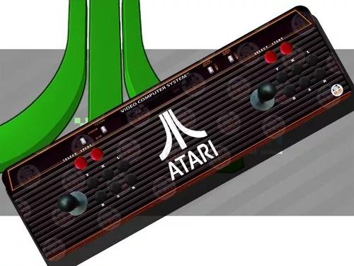 Fliperama Portátil Arcade Atari Óptico +13 Mil Jogos 64g