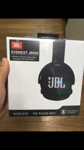 Fone de ouvido sem fio Bluetooth JBL JB 950 Rádio FM MP3