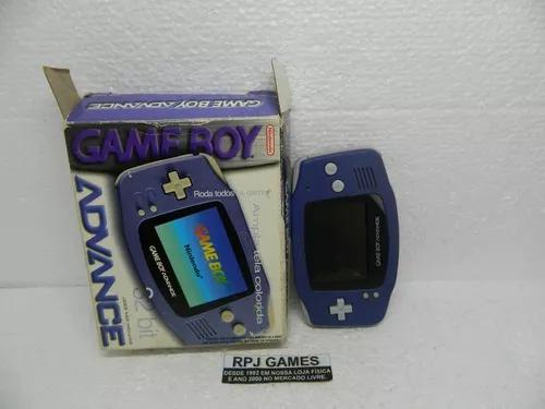 Game Boy Advance Azul C/ Caixa Gba - Leia O Anuncio- Loja Rj