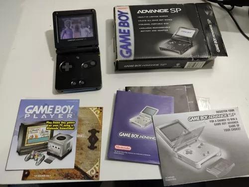 Game Boy Advance Sp Gba Caixa Pequeno Detalhe Tela Gameboy